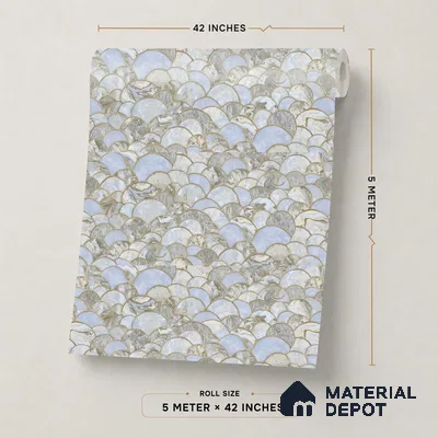 OR06-4 | 5 Meter x 42 Inch PVC Patterned Look Wallpaper - 57 Sq. Ft. | Minimum 15% wastage during installation