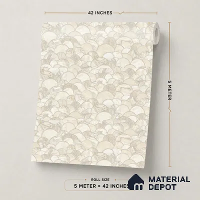 OR06-1 | 5 Meter x 42 Inch PVC Patterned Look Wallpaper - 57 Sq. Ft. | Minimum 15% wastage during installation