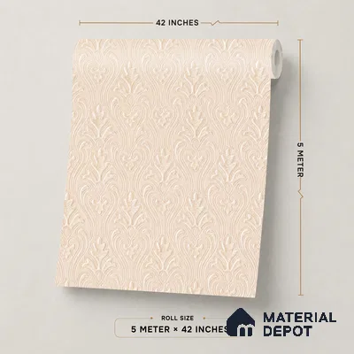 OR07-5 | 5 Meter x 42 Inch PVC Patterned Look Wallpaper - 57 Sq. Ft. | Minimum 15% wastage during installation