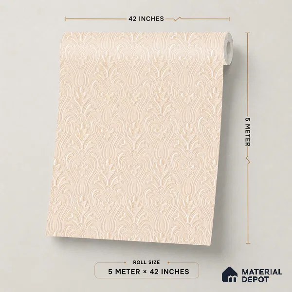 OR07-5 | 5 Meter x 42 Inch PVC Patterned Look Wallpaper - 57 Sq. Ft. | Minimum 15% wastage during installation