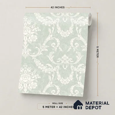OR08-1 | 5 Meter x 42 Inch PVC Patterned Look Wallpaper - 57 Sq. Ft. | Minimum 15% wastage during installation