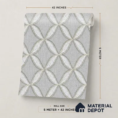 OR10-3 | 5 Meter x 42 Inch PVC Patterned Look Wallpaper - 57 Sq. Ft. | Minimum 15% wastage during installation