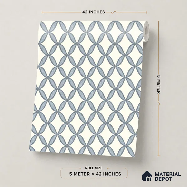 OR10-5 | 5 Meter x 42 Inch PVC Patterned Look Wallpaper - 57 Sq. Ft. | Minimum 15% wastage during installation