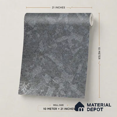 Z1003-9 | 10 Meter x 21 Inch PVC Texture Look Wallpaper - 57 Sq. Ft. | Minimum 15% wastage during installation