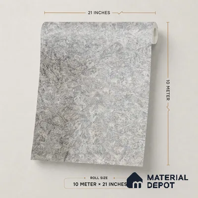 Z1003-5 | 10 Meter x 21 Inch PVC Texture Look Wallpaper - 57 Sq. Ft. | Minimum 15% wastage during installation