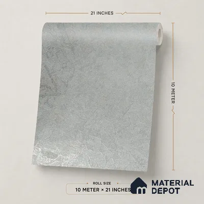 Z1003-3 | 10 Meter x 21 Inch PVC Texture Look Wallpaper - 57 Sq. Ft. | Minimum 15% wastage during installation