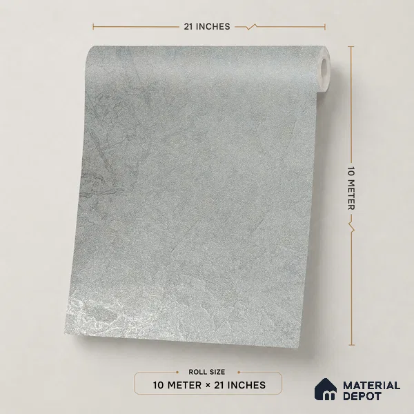 Z1003-3 | 10 Meter x 21 Inch PVC Texture Look Wallpaper - 57 Sq. Ft. | Minimum 15% wastage during installation