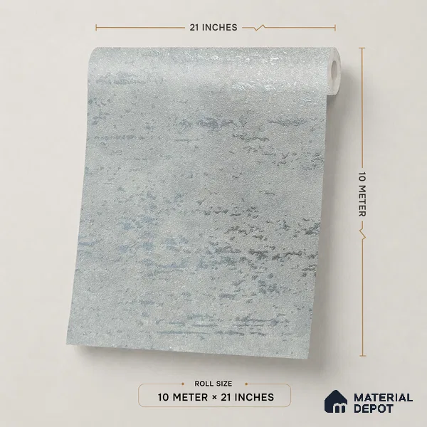 Z1006-7 | 10 Meter x 21 Inch PVC Texture Look Wallpaper - 57 Sq. Ft. | Minimum 15% wastage during installation