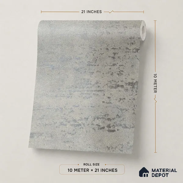 Z1006-9 | 10 Meter x 21 Inch PVC Texture Look Wallpaper - 57 Sq. Ft. | Minimum 15% wastage during installation