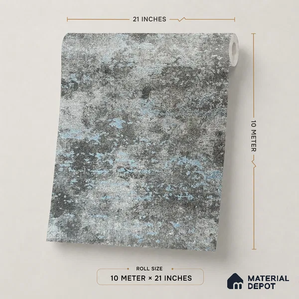 Z1006-5 | 10 Meter x 21 Inch PVC Texture Look Wallpaper - 57 Sq. Ft. | Minimum 15% wastage during installation