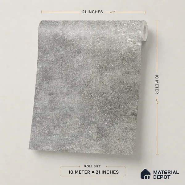 Z1006-4 | 10 Meter x 21 Inch PVC Texture Look Wallpaper - 57 Sq. Ft. | Minimum 15% wastage during installation