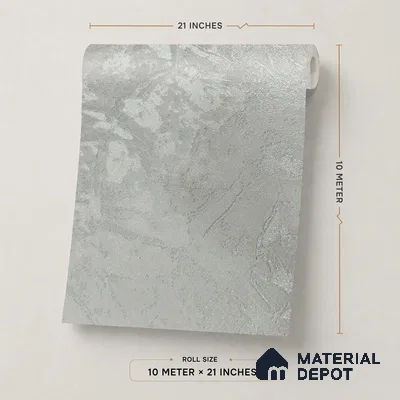 Z1004-1 | 10 Meter x 21 Inch PVC Texture Look Wallpaper - 57 Sq. Ft. | Minimum 15% wastage during installation