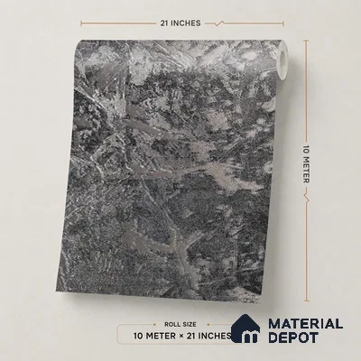 Z1004-9 | 10 Meter x 21 Inch PVC Texture Look Wallpaper - 57 Sq. Ft. | Minimum 15% wastage during installation