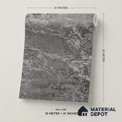 Z1005-5 | 10 Meter x 21 Inch PVC Texture Look Wallpaper - 57 Sq. Ft. | Minimum 15% wastage during installation