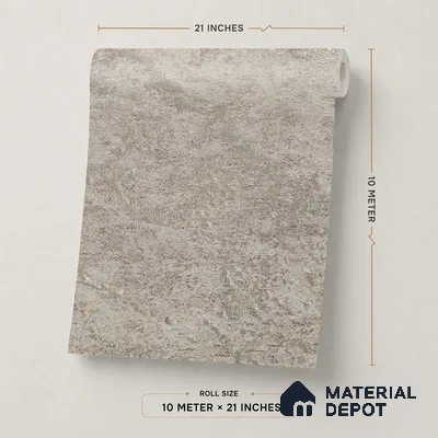 Z1005-3 | 10 Meter x 21 Inch PVC Texture Look Wallpaper - 57 Sq. Ft. | Minimum 15% wastage during installation