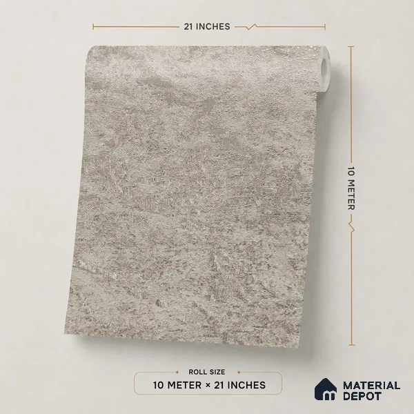 Z1005-3 | 10 Meter x 21 Inch PVC Texture Look Wallpaper - 57 Sq. Ft. | Minimum 15% wastage during installation