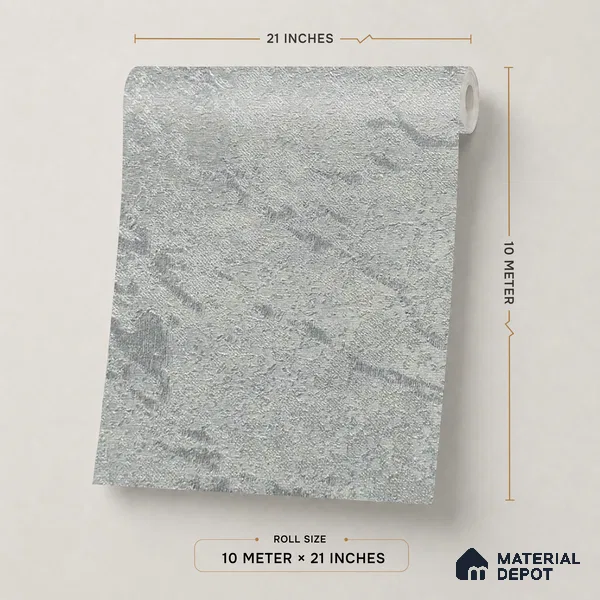 Z1005-10 | 10 Meter x 21 Inch PVC Texture Look Wallpaper - 57 Sq. Ft. | Minimum 15% wastage during installation