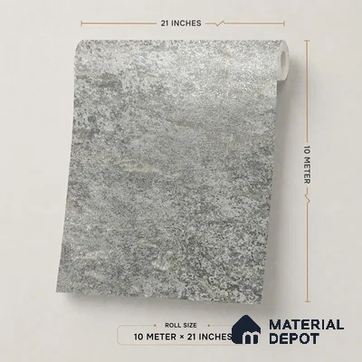 Z1005-8 | 10 Meter x 21 Inch PVC Texture Look Wallpaper - 57 Sq. Ft. | Minimum 15% wastage during installation