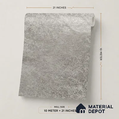 Z1005-4 | 10 Meter x 21 Inch PVC Texture Look Wallpaper - 57 Sq. Ft. | Minimum 15% wastage during installation