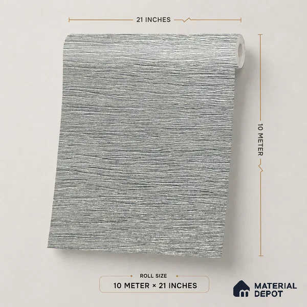 Z1011-5 | 10 Meter x 21 Inch PVC Texture Look Wallpaper - 57 Sq. Ft. | Minimum 15% wastage during installation