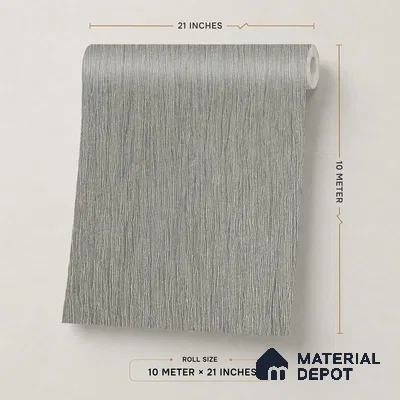 Z1011-4 | 10 Meter x 21 Inch PVC Texture Look Wallpaper - 57 Sq. Ft. | Minimum 15% wastage during installation