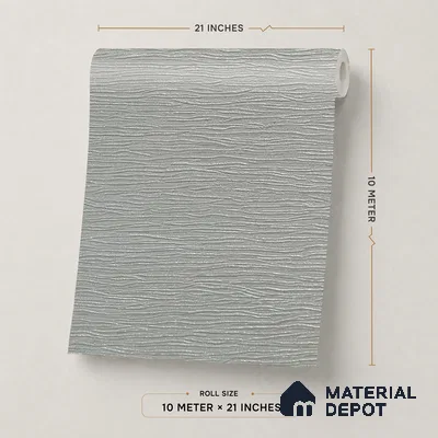 Z1011-1 | 10 Meter x 21 Inch PVC Texture Look Wallpaper - 57 Sq. Ft. | Minimum 15% wastage during installation