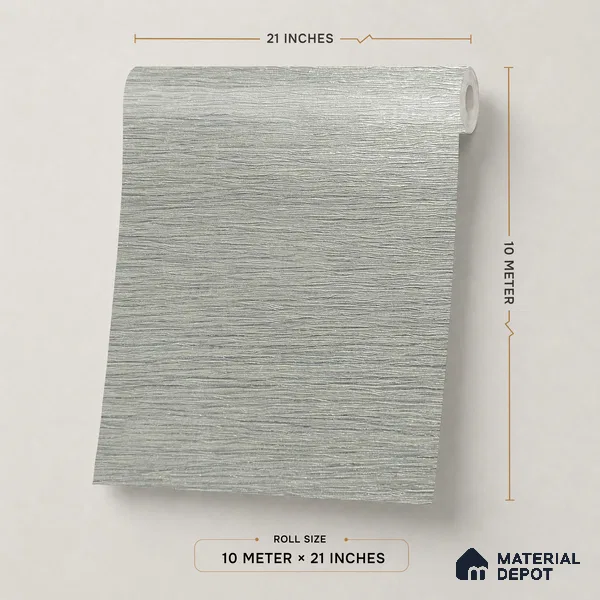 Z1011-3 | 10 Meter x 21 Inch PVC Texture Look Wallpaper - 57 Sq. Ft. | Minimum 15% wastage during installation