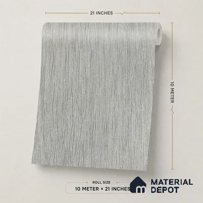 Z1011-8 | 10 Meter x 21 Inch PVC Texture Look Wallpaper - 57 Sq. Ft. | Minimum 15% wastage during installation