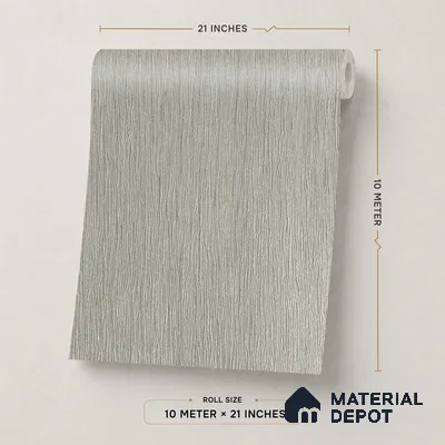 Z1011-2 | 10 Meter x 21 Inch PVC Texture Look Wallpaper - 57 Sq. Ft. | Minimum 15% wastage during installation