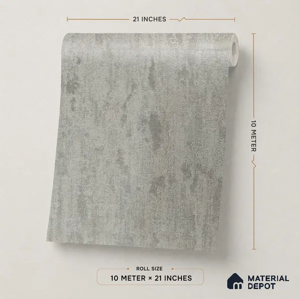 Z1009-4 | 10 Meter x 21 Inch PVC Texture Look Wallpaper - 57 Sq. Ft. | Minimum 15% wastage during installation