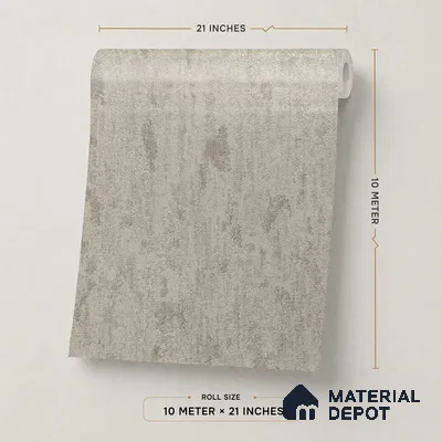 Z1009-3 | 10 Meter x 21 Inch PVC Texture Look Wallpaper - 57 Sq. Ft. | Minimum 15% wastage during installation