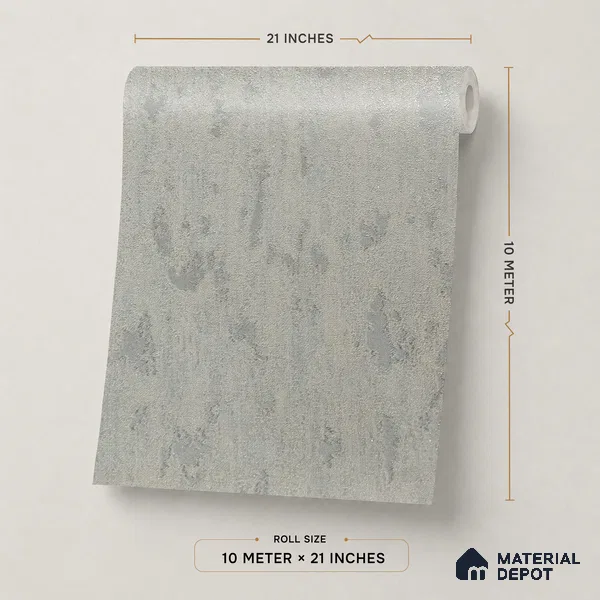 Z1009-2 | 10 Meter x 21 Inch PVC Texture Look Wallpaper - 57 Sq. Ft. | Minimum 15% wastage during installation