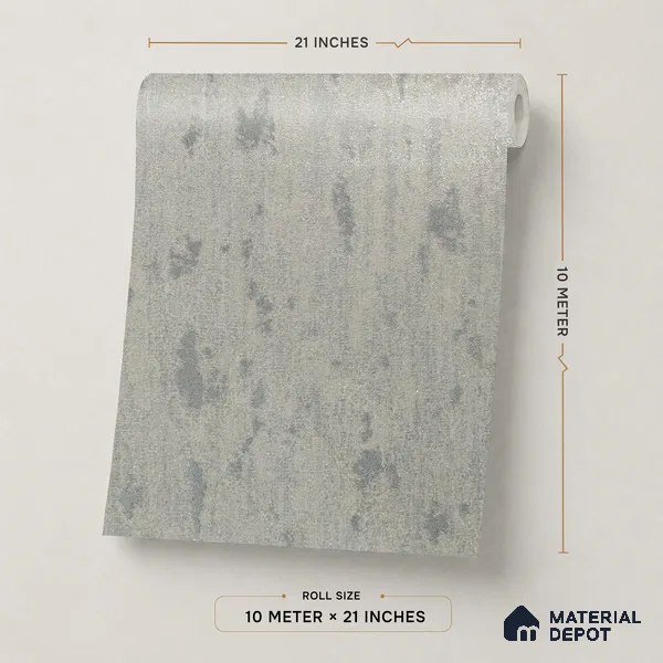 Z1009-6 | 10 Meter x 21 Inch PVC Texture Look Wallpaper - 57 Sq. Ft. | Minimum 15% wastage during installation