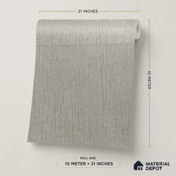 Z1002-7 | 10 Meter x 21 Inch PVC Texture Look Wallpaper - 57 Sq. Ft. | Minimum 15% wastage during installation