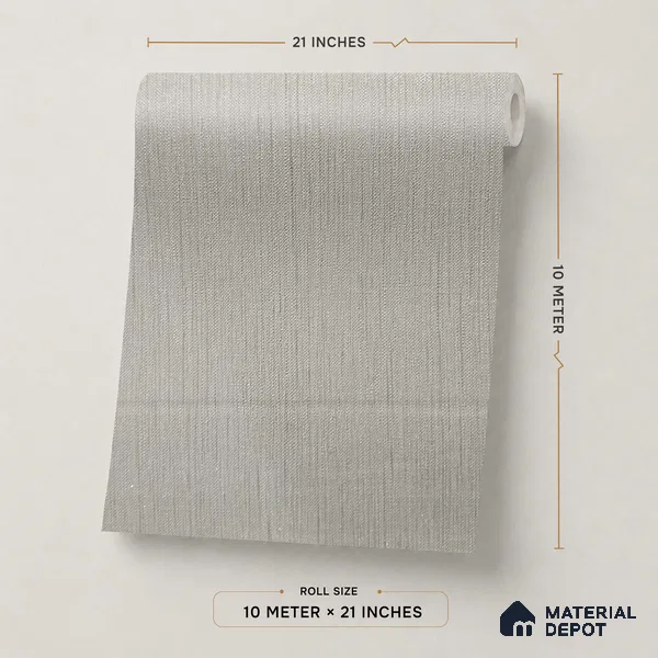 Z1002-5 | 10 Meter x 21 Inch PVC Texture Look Wallpaper - 57 Sq. Ft. | Minimum 15% wastage during installation