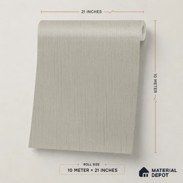 Z1002-2 | 10 Meter x 21 Inch PVC Texture Look Wallpaper - 57 Sq. Ft. | Minimum 15% wastage during installation