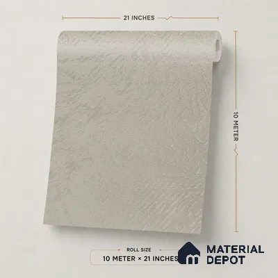 Z1008-1 | 10 Meter x 21 Inch PVC Texture Look Wallpaper - 57 Sq. Ft. | Minimum 15% wastage during installation