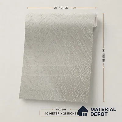 Z1008-3 | 10 Meter x 21 Inch PVC Texture Look Wallpaper - 57 Sq. Ft. | Minimum 15% wastage during installation
