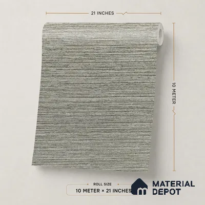 Z1010-3 | 10 Meter x 21 Inch PVC Texture Look Wallpaper - 57 Sq. Ft. | Minimum 15% wastage during installation