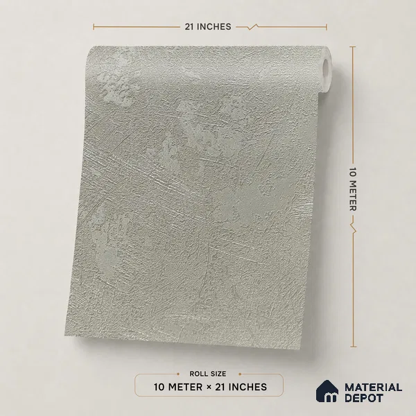 Z1000-1 | 10 Meter x 21 Inch PVC Texture Look Wallpaper - 57 Sq. Ft. | Minimum 15% wastage during installation