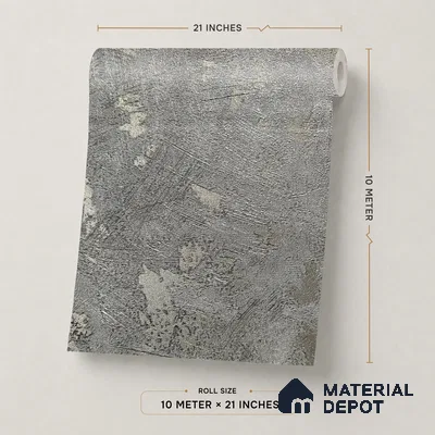 Z1000-7 | 10 Meter x 21 Inch PVC Texture Look Wallpaper - 57 Sq. Ft. | Minimum 15% wastage during installation