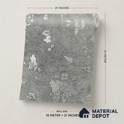 Z1000-5 | 10 Meter x 21 Inch PVC Texture Look Wallpaper - 57 Sq. Ft. | Minimum 15% wastage during installation