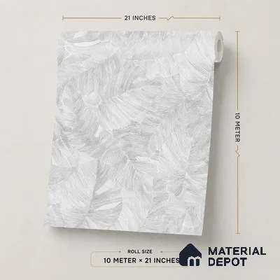 A67603 | 10 Meter x 21 Inches Patterned Look Wallpaper - 57.37 Sq. Ft. | Minimum 15% wastage during installation