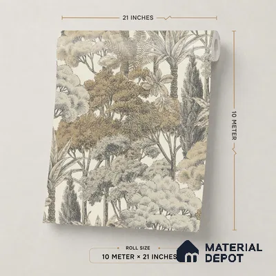 A76301 | 10 Meter x 21 Inches Nature Look Wallpaper - 57.37 Sq. Ft. | Minimum 15% wastage during installation
