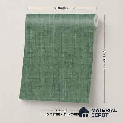 A71009 | 10 Meter x 21 Inches Fabric Look Wallpaper - 57.37 Sq. Ft. | Minimum 10% wastage during installation