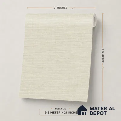 WP1346 | 9.5 Meter x 21 Inches Fabric Look Wallpaper - 55 Sq. Ft.  | Minimum 10% wastage during installation