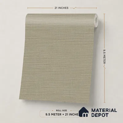 WP1347 | 9.5 Meter x 21 Inches Fabric Look Wallpaper - 55 Sq. Ft.  | Minimum 10% wastage during installation