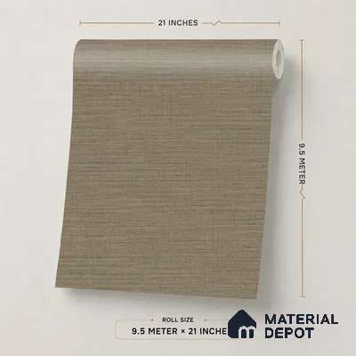 WP1348 | 9.5 Meter x 21 Inches Fabric Look Wallpaper - 55 Sq. Ft.  | Minimum 10% wastage during installation
