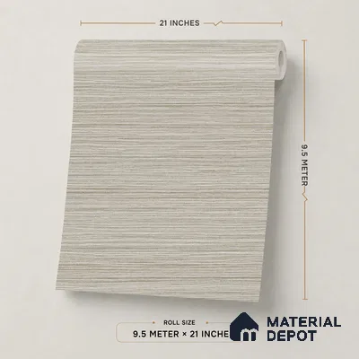WP1364 | 9.5 Meter x 21 Inches Fabric Look Wallpaper - 55 Sq. Ft.  | Minimum 10% wastage during installation