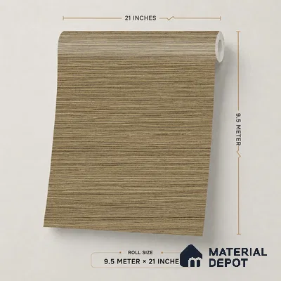 WP1365 | 9.5 Meter x 21 Inches Fabric Look Wallpaper - 55 Sq. Ft.  | Minimum 10% wastage during installation